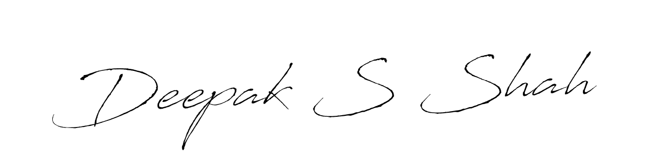 The best way (Antro_Vectra) to make a short signature is to pick only two or three words in your name. The name Deepak S Shah include a total of six letters. For converting this name. Deepak S Shah signature style 6 images and pictures png