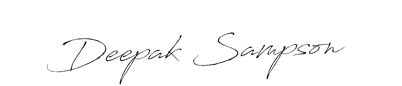 Similarly Antro_Vectra is the best handwritten signature design. Signature creator online .You can use it as an online autograph creator for name Deepak Sampson. Deepak Sampson signature style 6 images and pictures png