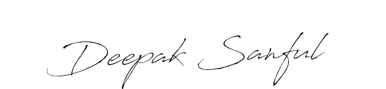 if you are searching for the best signature style for your name Deepak Sanful. so please give up your signature search. here we have designed multiple signature styles  using Antro_Vectra. Deepak Sanful signature style 6 images and pictures png