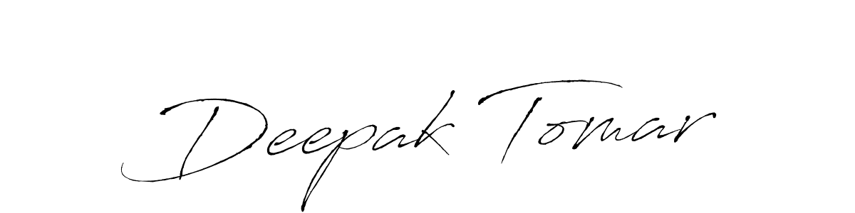Also You can easily find your signature by using the search form. We will create Deepak Tomar name handwritten signature images for you free of cost using Antro_Vectra sign style. Deepak Tomar signature style 6 images and pictures png