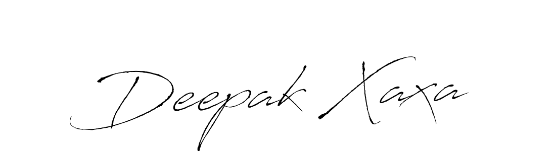 Create a beautiful signature design for name Deepak Xaxa. With this signature (Antro_Vectra) fonts, you can make a handwritten signature for free. Deepak Xaxa signature style 6 images and pictures png