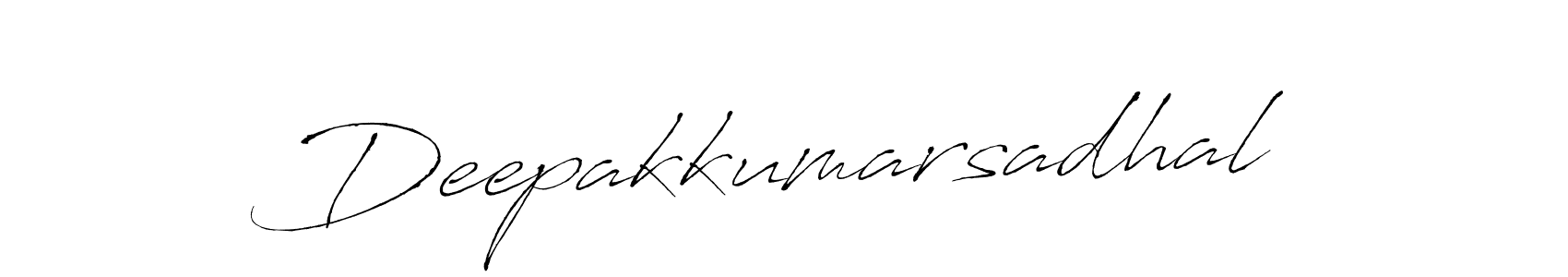 It looks lik you need a new signature style for name Deepakkumarsadhal. Design unique handwritten (Antro_Vectra) signature with our free signature maker in just a few clicks. Deepakkumarsadhal signature style 6 images and pictures png