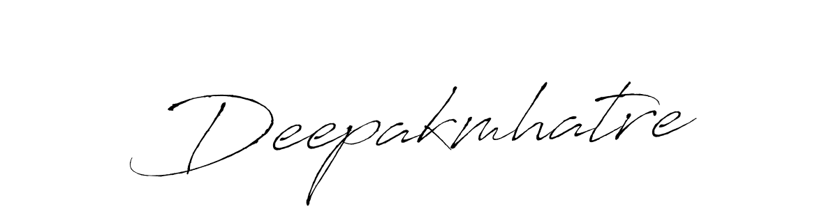 Deepakmhatre stylish signature style. Best Handwritten Sign (Antro_Vectra) for my name. Handwritten Signature Collection Ideas for my name Deepakmhatre. Deepakmhatre signature style 6 images and pictures png