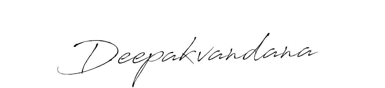 Design your own signature with our free online signature maker. With this signature software, you can create a handwritten (Antro_Vectra) signature for name Deepakvandana. Deepakvandana signature style 6 images and pictures png