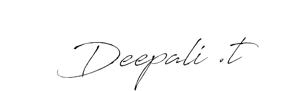 if you are searching for the best signature style for your name Deepali .t. so please give up your signature search. here we have designed multiple signature styles  using Antro_Vectra. Deepali .t signature style 6 images and pictures png