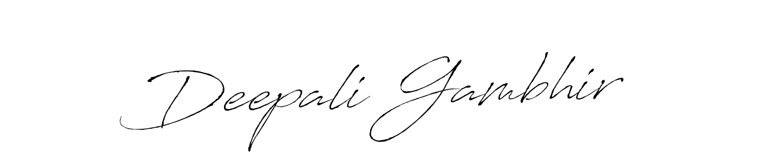 This is the best signature style for the Deepali Gambhir name. Also you like these signature font (Antro_Vectra). Mix name signature. Deepali Gambhir signature style 6 images and pictures png