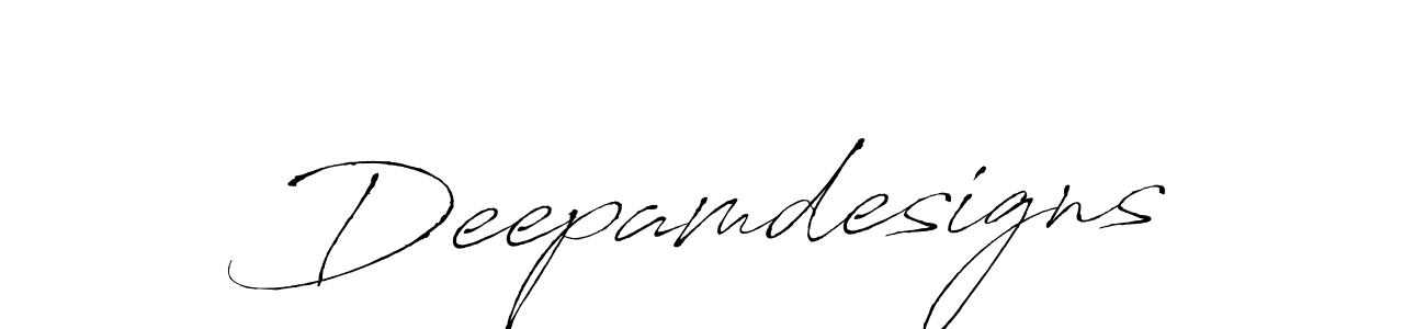 How to make Deepamdesigns name signature. Use Antro_Vectra style for creating short signs online. This is the latest handwritten sign. Deepamdesigns signature style 6 images and pictures png