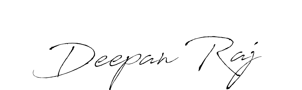 How to make Deepan Raj signature? Antro_Vectra is a professional autograph style. Create handwritten signature for Deepan Raj name. Deepan Raj signature style 6 images and pictures png