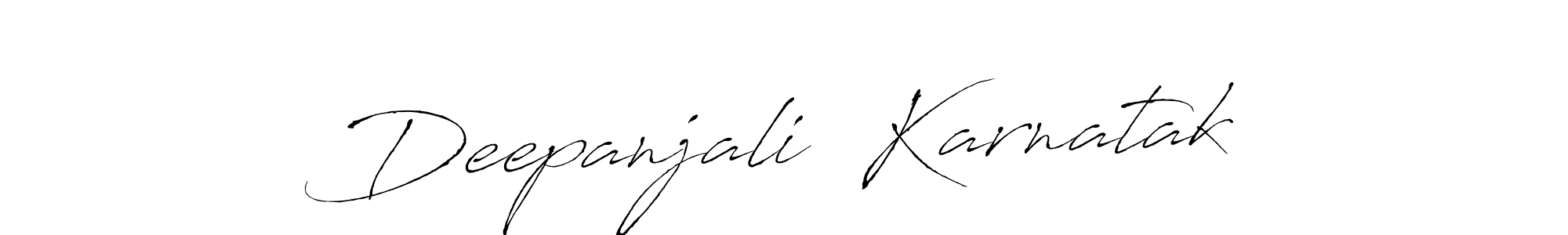 Make a beautiful signature design for name Deepanjali  Karnatak. Use this online signature maker to create a handwritten signature for free. Deepanjali  Karnatak signature style 6 images and pictures png