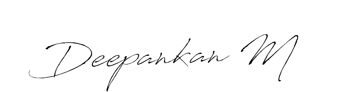 Here are the top 10 professional signature styles for the name Deepankan M. These are the best autograph styles you can use for your name. Deepankan M signature style 6 images and pictures png