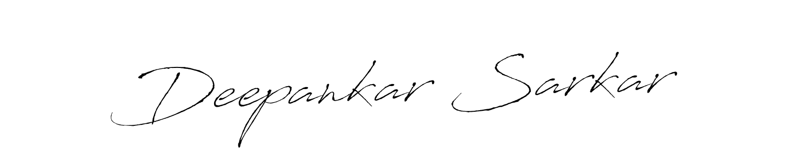 Design your own signature with our free online signature maker. With this signature software, you can create a handwritten (Antro_Vectra) signature for name Deepankar Sarkar. Deepankar Sarkar signature style 6 images and pictures png