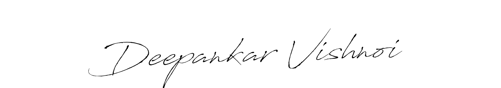 Use a signature maker to create a handwritten signature online. With this signature software, you can design (Antro_Vectra) your own signature for name Deepankar Vishnoi. Deepankar Vishnoi signature style 6 images and pictures png