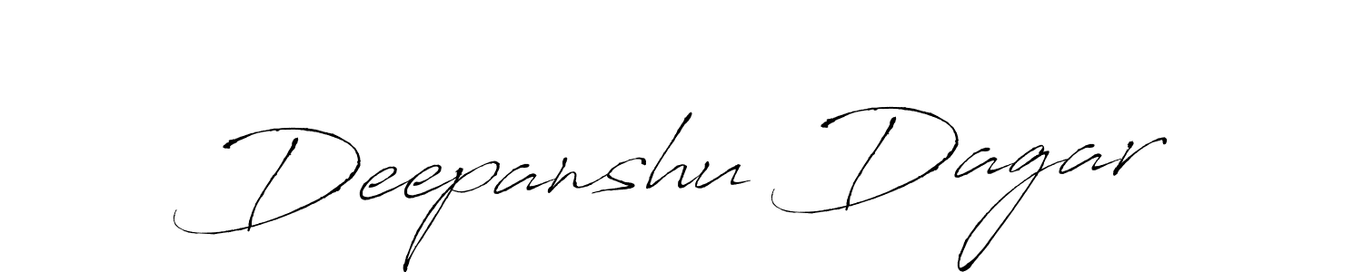 It looks lik you need a new signature style for name Deepanshu Dagar. Design unique handwritten (Antro_Vectra) signature with our free signature maker in just a few clicks. Deepanshu Dagar signature style 6 images and pictures png