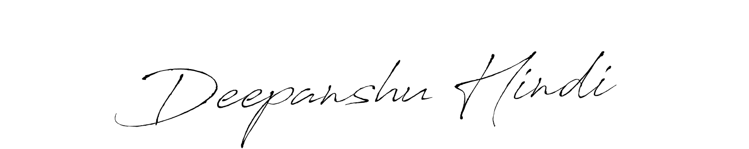 Make a short Deepanshu Hindi signature style. Manage your documents anywhere anytime using Antro_Vectra. Create and add eSignatures, submit forms, share and send files easily. Deepanshu Hindi signature style 6 images and pictures png
