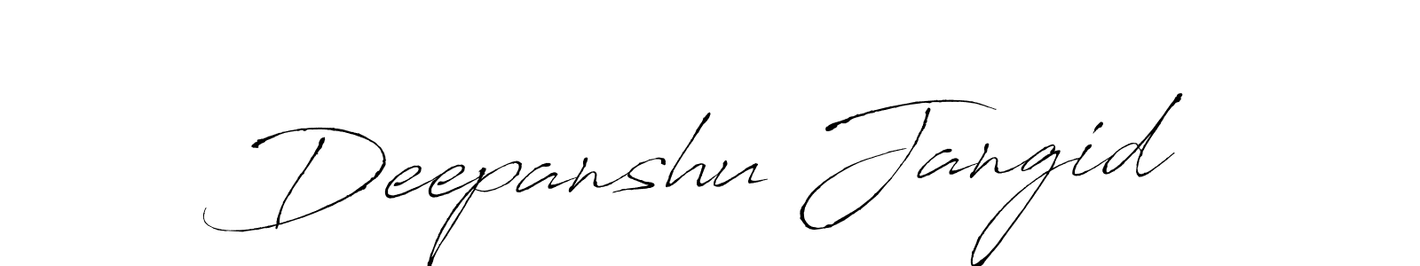 This is the best signature style for the Deepanshu Jangid name. Also you like these signature font (Antro_Vectra). Mix name signature. Deepanshu Jangid signature style 6 images and pictures png