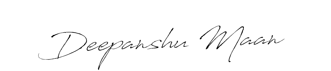 Make a beautiful signature design for name Deepanshu Maan. Use this online signature maker to create a handwritten signature for free. Deepanshu Maan signature style 6 images and pictures png