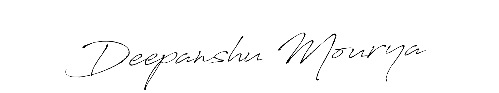 Use a signature maker to create a handwritten signature online. With this signature software, you can design (Antro_Vectra) your own signature for name Deepanshu Mourya. Deepanshu Mourya signature style 6 images and pictures png