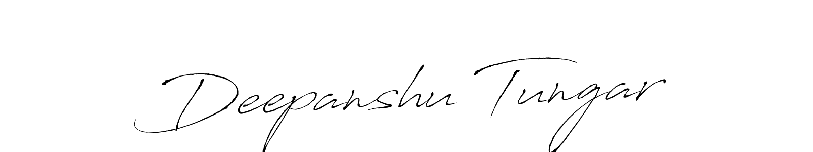 The best way (Antro_Vectra) to make a short signature is to pick only two or three words in your name. The name Deepanshu Tungar include a total of six letters. For converting this name. Deepanshu Tungar signature style 6 images and pictures png