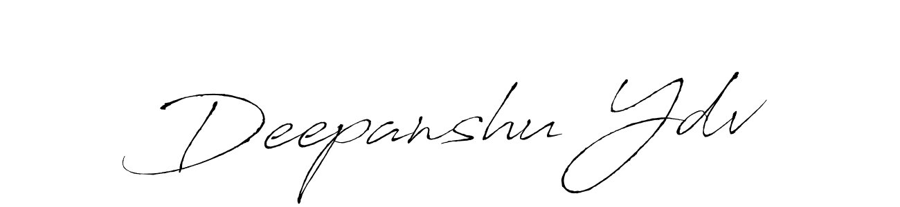 It looks lik you need a new signature style for name Deepanshu Ydv. Design unique handwritten (Antro_Vectra) signature with our free signature maker in just a few clicks. Deepanshu Ydv signature style 6 images and pictures png