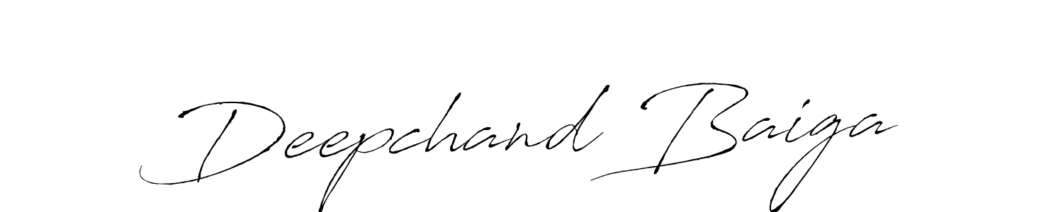 It looks lik you need a new signature style for name Deepchand Baiga. Design unique handwritten (Antro_Vectra) signature with our free signature maker in just a few clicks. Deepchand Baiga signature style 6 images and pictures png