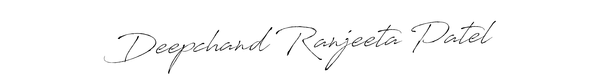 You should practise on your own different ways (Antro_Vectra) to write your name (Deepchand Ranjeeta Patel) in signature. don't let someone else do it for you. Deepchand Ranjeeta Patel signature style 6 images and pictures png