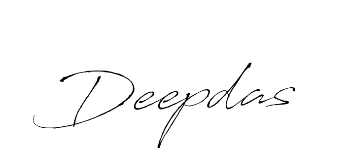 Design your own signature with our free online signature maker. With this signature software, you can create a handwritten (Antro_Vectra) signature for name Deepdas. Deepdas signature style 6 images and pictures png