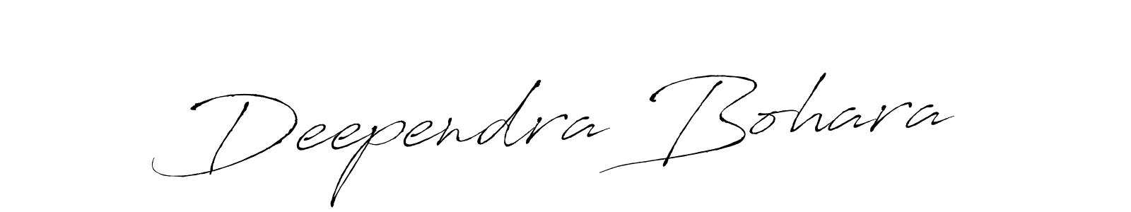 Deependra Bohara stylish signature style. Best Handwritten Sign (Antro_Vectra) for my name. Handwritten Signature Collection Ideas for my name Deependra Bohara. Deependra Bohara signature style 6 images and pictures png