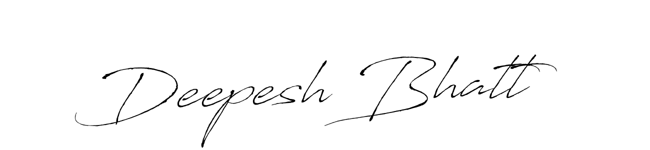 Use a signature maker to create a handwritten signature online. With this signature software, you can design (Antro_Vectra) your own signature for name Deepesh Bhatt. Deepesh Bhatt signature style 6 images and pictures png