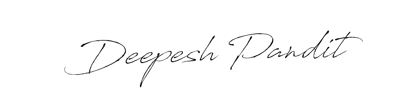 Also You can easily find your signature by using the search form. We will create Deepesh Pandit name handwritten signature images for you free of cost using Antro_Vectra sign style. Deepesh Pandit signature style 6 images and pictures png