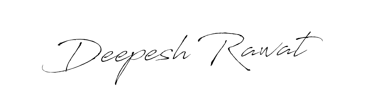 Deepesh Rawat stylish signature style. Best Handwritten Sign (Antro_Vectra) for my name. Handwritten Signature Collection Ideas for my name Deepesh Rawat. Deepesh Rawat signature style 6 images and pictures png