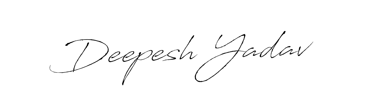 This is the best signature style for the Deepesh Yadav name. Also you like these signature font (Antro_Vectra). Mix name signature. Deepesh Yadav signature style 6 images and pictures png