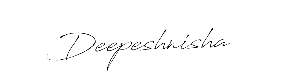 Create a beautiful signature design for name Deepeshnisha. With this signature (Antro_Vectra) fonts, you can make a handwritten signature for free. Deepeshnisha signature style 6 images and pictures png