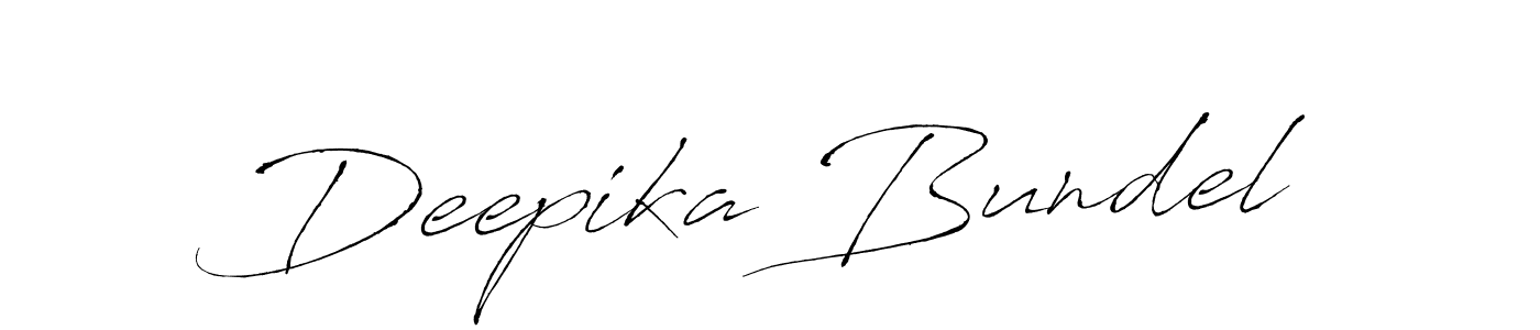 Antro_Vectra is a professional signature style that is perfect for those who want to add a touch of class to their signature. It is also a great choice for those who want to make their signature more unique. Get Deepika Bundel name to fancy signature for free. Deepika Bundel signature style 6 images and pictures png