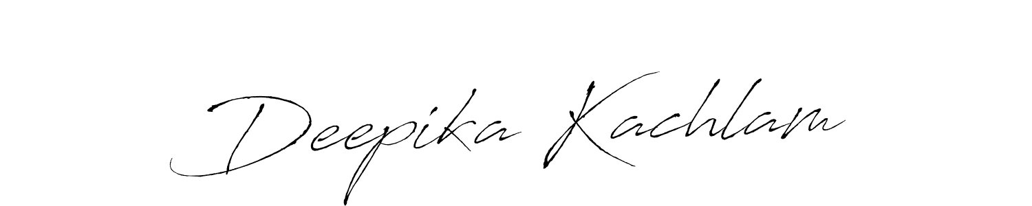Once you've used our free online signature maker to create your best signature Antro_Vectra style, it's time to enjoy all of the benefits that Deepika Kachlam name signing documents. Deepika Kachlam signature style 6 images and pictures png