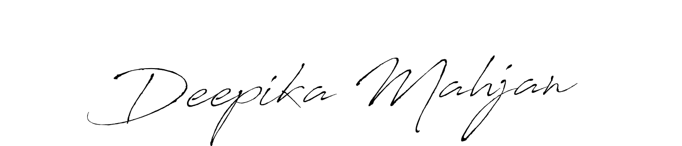 You should practise on your own different ways (Antro_Vectra) to write your name (Deepika Mahjan) in signature. don't let someone else do it for you. Deepika Mahjan signature style 6 images and pictures png