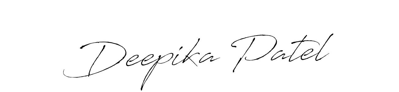 Make a short Deepika Patel signature style. Manage your documents anywhere anytime using Antro_Vectra. Create and add eSignatures, submit forms, share and send files easily. Deepika Patel signature style 6 images and pictures png