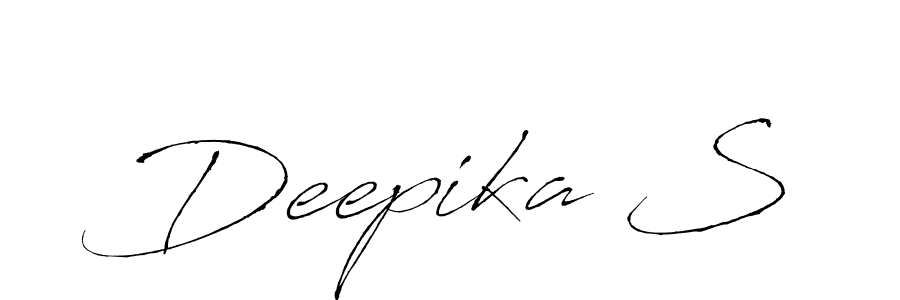 It looks lik you need a new signature style for name Deepika S. Design unique handwritten (Antro_Vectra) signature with our free signature maker in just a few clicks. Deepika S signature style 6 images and pictures png