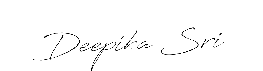 Make a beautiful signature design for name Deepika Sri. With this signature (Antro_Vectra) style, you can create a handwritten signature for free. Deepika Sri signature style 6 images and pictures png