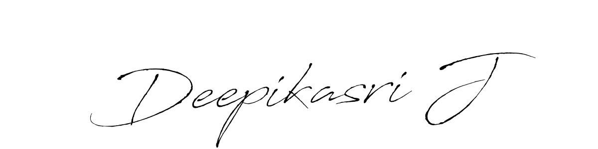Antro_Vectra is a professional signature style that is perfect for those who want to add a touch of class to their signature. It is also a great choice for those who want to make their signature more unique. Get Deepikasri J name to fancy signature for free. Deepikasri J signature style 6 images and pictures png