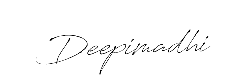 It looks lik you need a new signature style for name Deepimadhi. Design unique handwritten (Antro_Vectra) signature with our free signature maker in just a few clicks. Deepimadhi signature style 6 images and pictures png