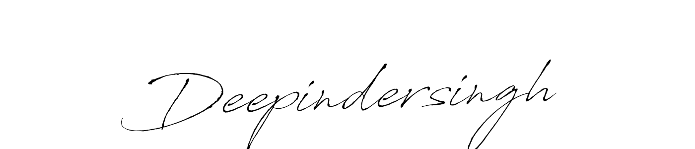 Use a signature maker to create a handwritten signature online. With this signature software, you can design (Antro_Vectra) your own signature for name Deepindersingh. Deepindersingh signature style 6 images and pictures png