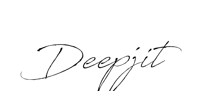 Design your own signature with our free online signature maker. With this signature software, you can create a handwritten (Antro_Vectra) signature for name Deepjit. Deepjit signature style 6 images and pictures png