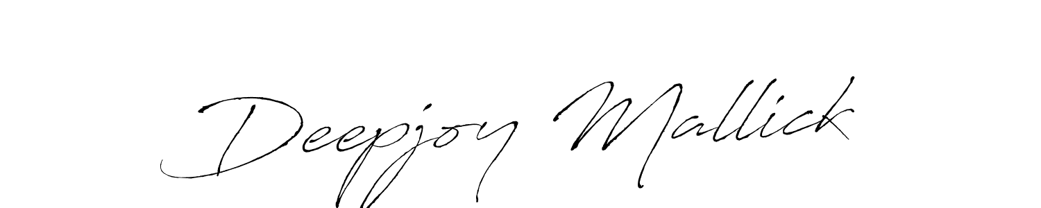 Also we have Deepjoy Mallick name is the best signature style. Create professional handwritten signature collection using Antro_Vectra autograph style. Deepjoy Mallick signature style 6 images and pictures png