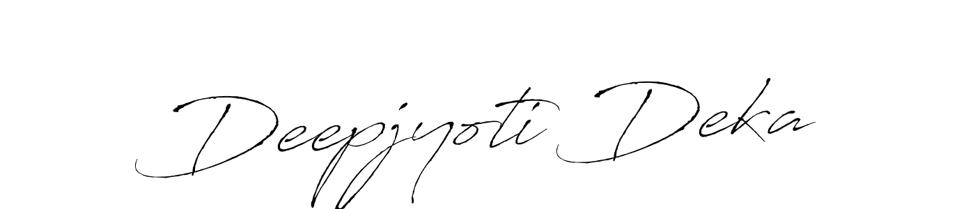 The best way (Antro_Vectra) to make a short signature is to pick only two or three words in your name. The name Deepjyoti Deka include a total of six letters. For converting this name. Deepjyoti Deka signature style 6 images and pictures png