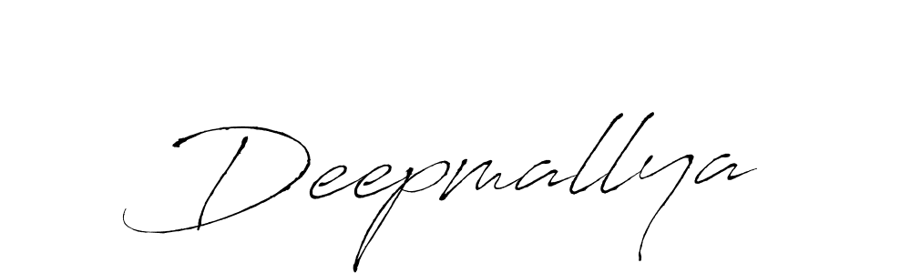 Use a signature maker to create a handwritten signature online. With this signature software, you can design (Antro_Vectra) your own signature for name Deepmallya. Deepmallya signature style 6 images and pictures png