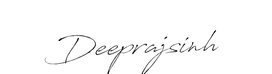 Make a beautiful signature design for name Deeprajsinh. With this signature (Antro_Vectra) style, you can create a handwritten signature for free. Deeprajsinh signature style 6 images and pictures png