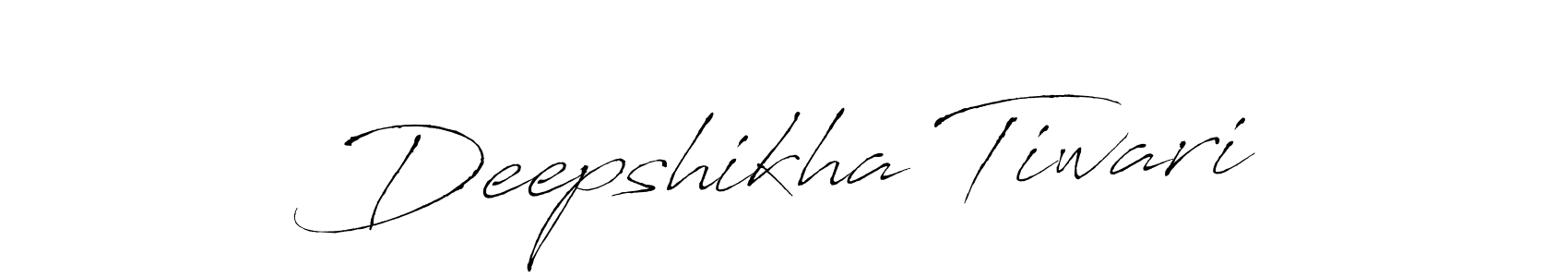Also You can easily find your signature by using the search form. We will create Deepshikha Tiwari name handwritten signature images for you free of cost using Antro_Vectra sign style. Deepshikha Tiwari signature style 6 images and pictures png