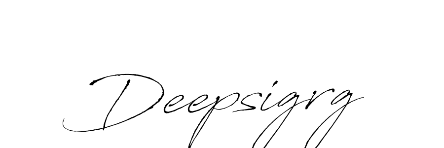 Deepsigrg stylish signature style. Best Handwritten Sign (Antro_Vectra) for my name. Handwritten Signature Collection Ideas for my name Deepsigrg. Deepsigrg signature style 6 images and pictures png