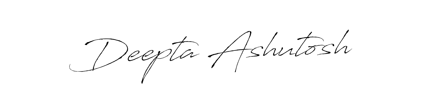 Also You can easily find your signature by using the search form. We will create Deepta Ashutosh name handwritten signature images for you free of cost using Antro_Vectra sign style. Deepta Ashutosh signature style 6 images and pictures png