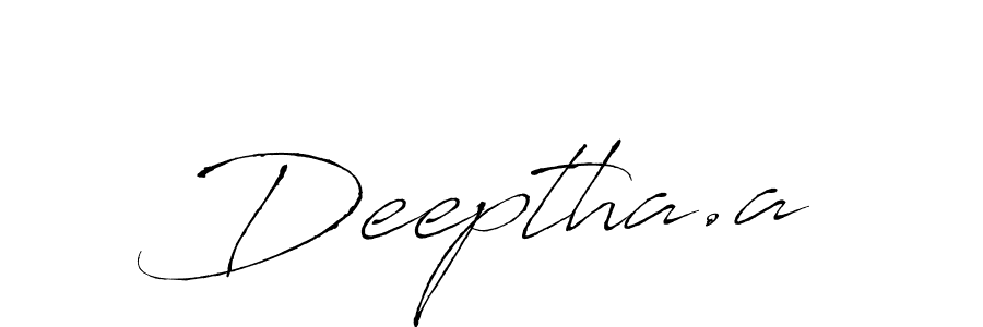 See photos of Deeptha.a official signature by Spectra . Check more albums & portfolios. Read reviews & check more about Antro_Vectra font. Deeptha.a signature style 6 images and pictures png